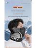 Unisex winter hoofdband & nekwarmer: Winddicht, Warm, Rekbaar, Veelzijdig voor Buitensporten & Fietsen