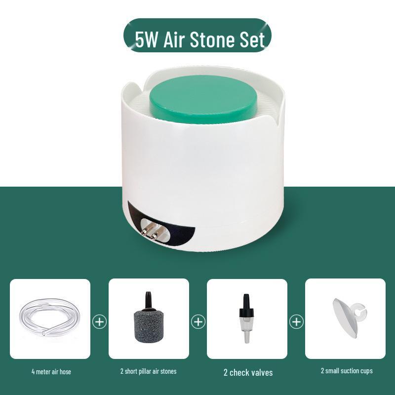 Ultra-Quiet Bedroom Oxygen Pump for Home Aquariums and Small Fish Farms