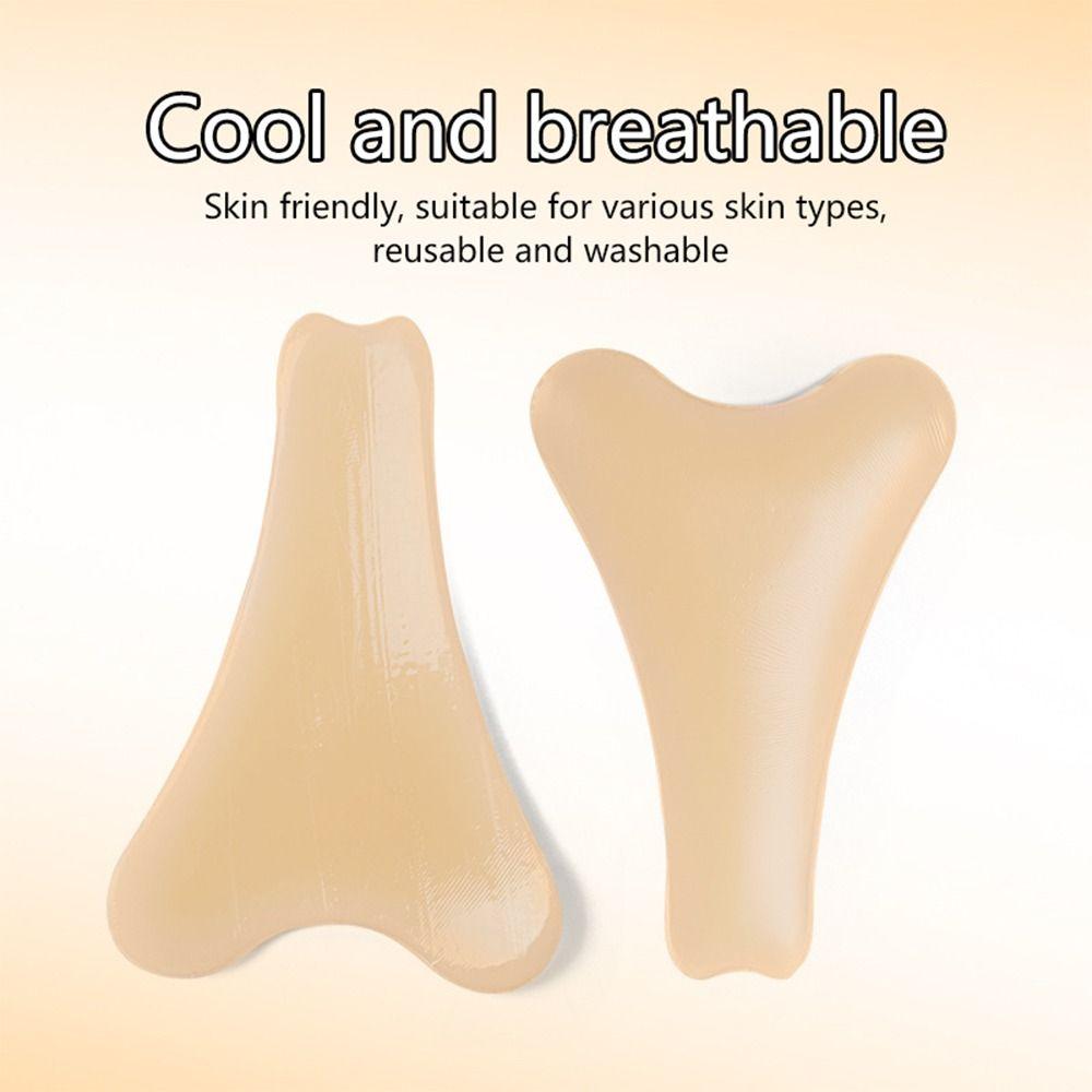 Y-shape Camel Toe Concealer PU Camel Toe Cover Pad Traceless Anti Cameltoe Mat  Women