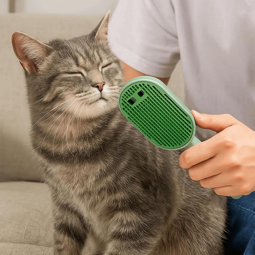 USB Charging Pet Spray Hair Comb Efficiently Pet Hair Cleaning Comb Pet Massage Brush  Shedding