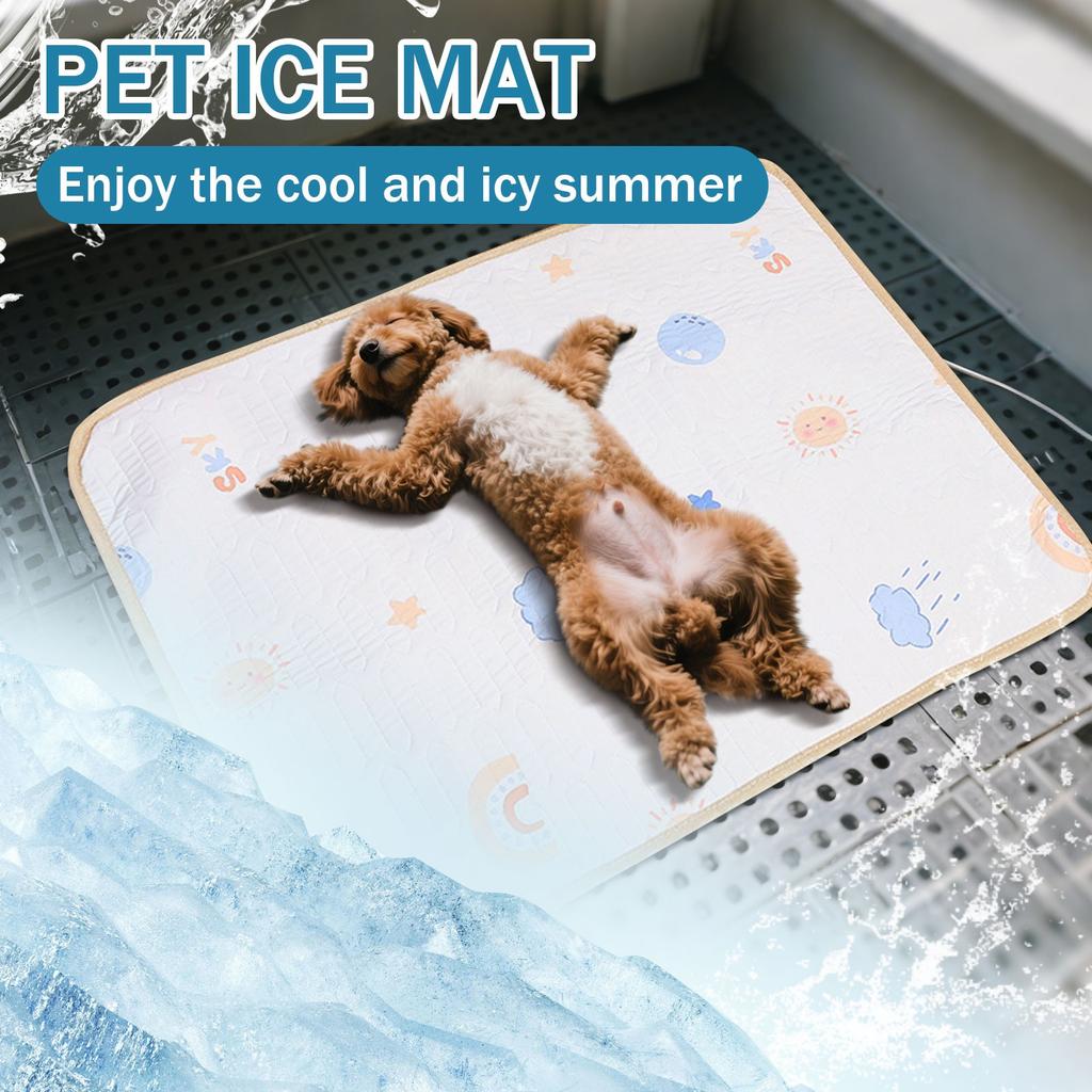 Summer Dog Cooler Non-Slip Bottom Cooler For Large Dogs, Pet Cooler For Dogs, Cats, Indoor And Outdoor, Sofas, Beds, Kennels And Floors