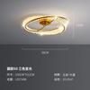 Strip Ceiling Light Crystal Rings Ceiling Lamp 3 Color Temperatures In One Gold Lighting Fixture Indoor Diamond Luster