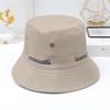 Spring and summer new small eaves bucket hat men's and women's construction site dustproof breathable hat adjustable fashion sunscreen sunshade ba