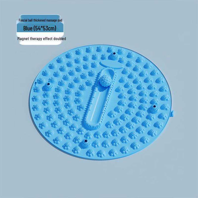 WEZHO Round Silicone Foot Acupressure Mat Set
