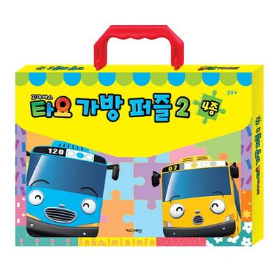 Puzzle Tayo the Little Bus Bag 2 (4 druhy), 1 sada, 82 kusov
