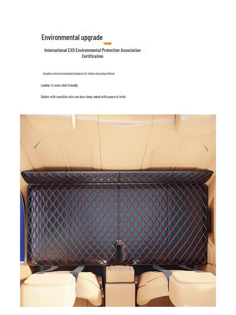 Universal Folding Car Mattress for Rear Seat - No Inflation Needed