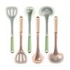 Silicone Cooking Utensils for Non-Stick Pot High Heat Resistant Spatula/Spoon/Turner with Stainless Steel Core for Pancake Eggs Fish