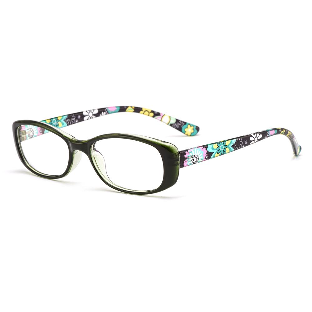 

Gmei Optical Designed Women Glasses Frames Flexible Printed Temples Legs Plastic Myopia Prescription Eyeglasses Frame MD5093