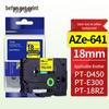 DeYin Compatible Label Maker Tape for Brother TZe Series