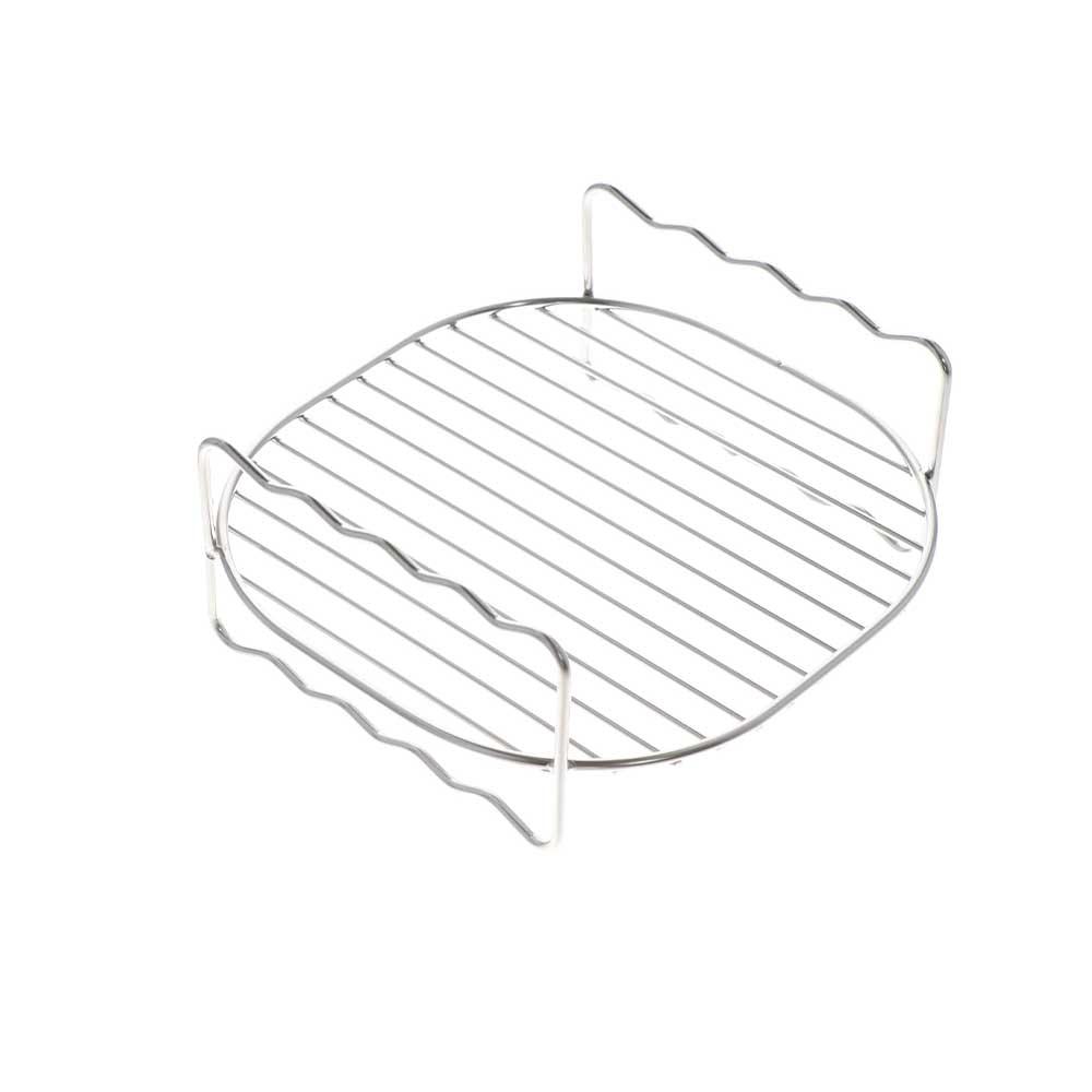 Double Layer Holder Home Air Fryer Rack Grill Baking Tray Air Fryer Accessories Barbecue Rack