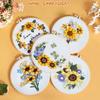 Sunflower Stitching Embroidered Starter Kit Cross Stitch Kits New Embroidery Starters Kit  Adults