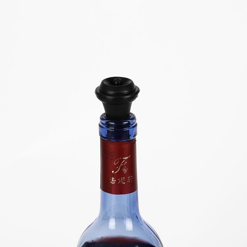 Stainless steel vacuum wine stopper for red wine airtight sealing air extraction and compression type preservation wine stopper