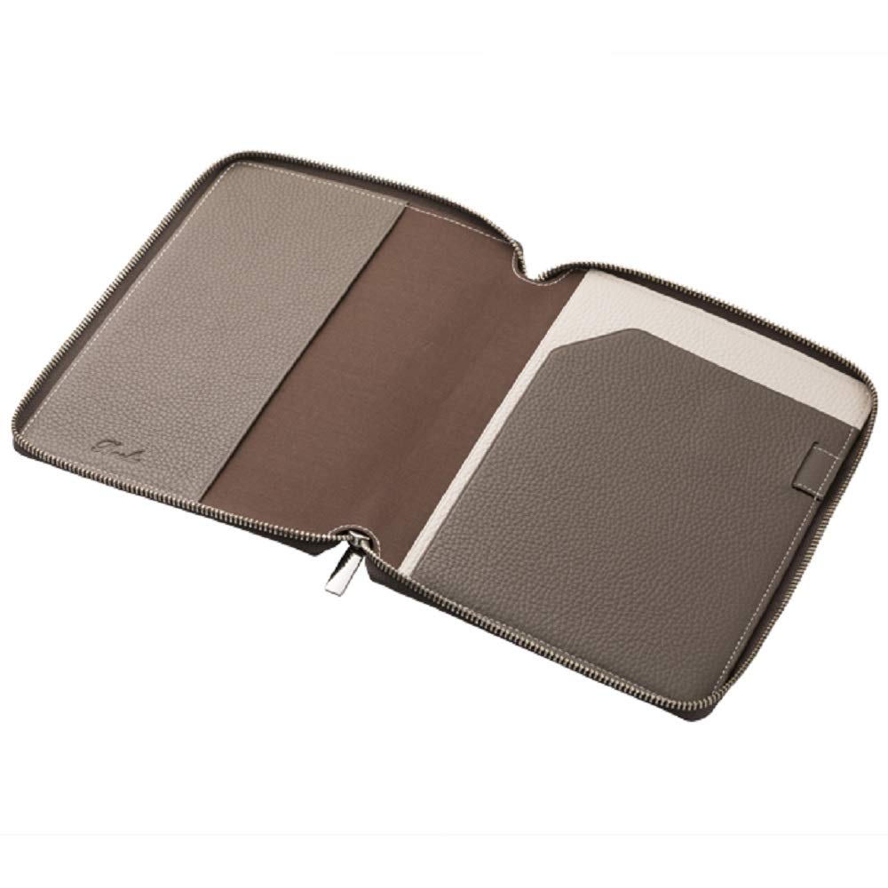 Breilio Morbido A5 Notebook Cover Brown BG×GD Gray/Gardenia