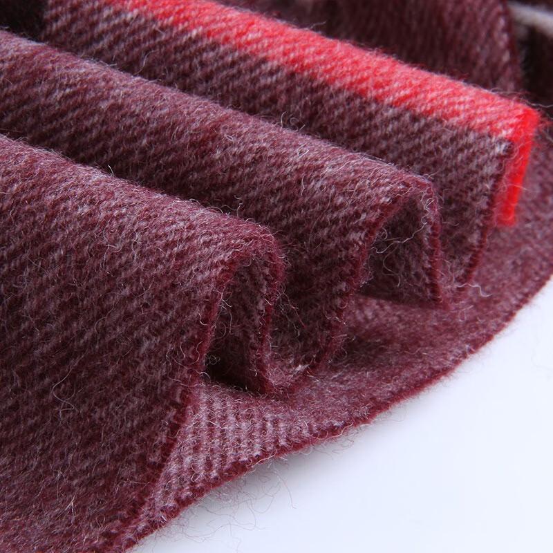 Hengyuanxiang Women's Pure Wool Warm Scarf Shawl