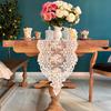French Romantic Lace Table Flag Living Room Coffee Table Long TV Cabinet Cover Towel Bucket Cabinet Dust Tablecloth Universal Cover Towel Cloth