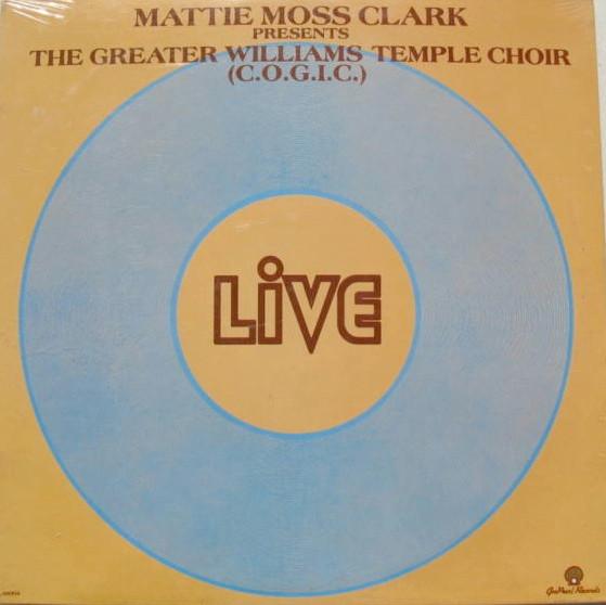 

LP Record MATTIE MOSS CLARK PRESENTS THE GREA - Live PL16004 GOSPEARL 1982 US Soul/Funk