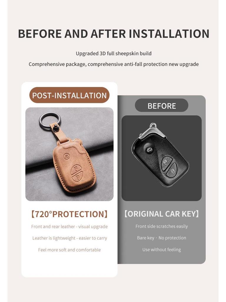 Lexus Old Lingzhi Key Case for Remote Control Lock - Models 3370/0140/5290