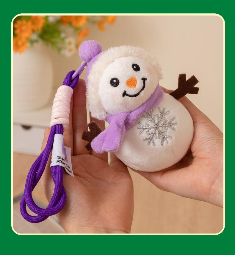 Cross-Border Cute Cartoon Christmas Snowman Plush Toy Ragdoll - Perfect Winter Companion & Gift