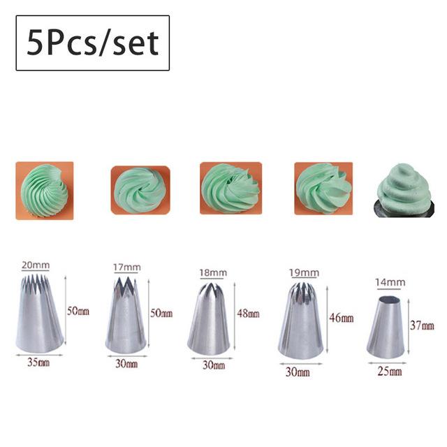 Ruské cukrářské trysky na smetanovou polevu nanášecí trysky Tipy na zdobení dortů Tipy na dortové trysky Cukrovinky Nástroje na pečení na dorty