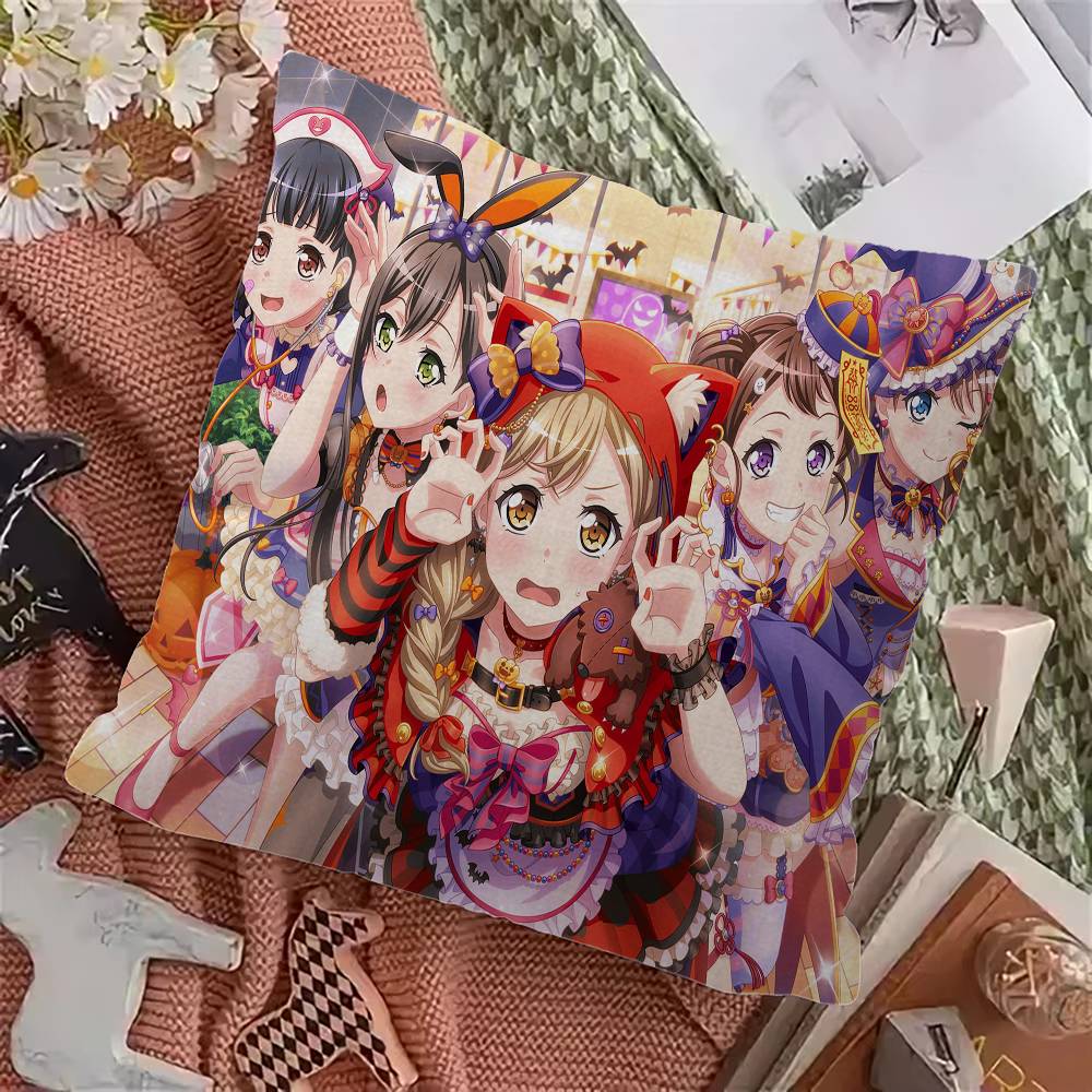 BanG Dream Maple Design Cushion Cover Happy Autumn Harvest decor Holiday Decorati Pillow Cover