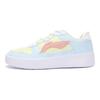 Li Ning Floating Boat Skateboard Shoes Women's Low Top Blue/Yellow/Pink AGCS420-6 (Team643-)