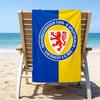 Braunsch-weiger Sportemblem Strandtuch - Weiche, Saugfähige Mikrofaser, Leicht, Ideal für Den Strand, Partys, Reisen, Camping Fan-Geschenke
