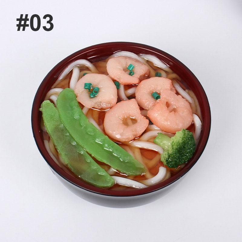 Plastic Fake Ramen Piggy Bank Egg Beef Seafood Ramen Bowl  Simulated Food Model Funny Piggy Bank Restaurant Window Display