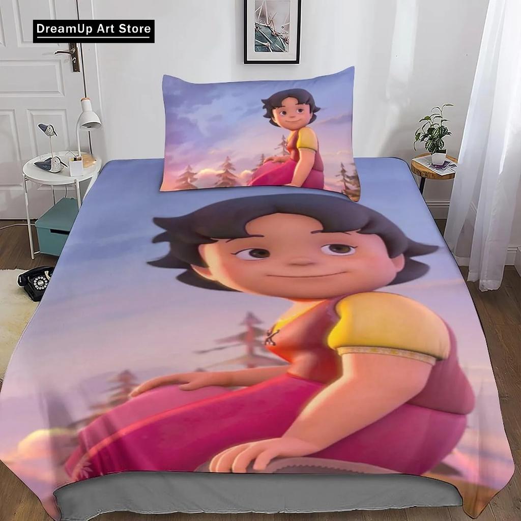 3D Print Anime Heidi, Girl of the Alps Bedding Set Single Twin Full Queen King Size Bed Set Adult Kid Bedroom Duvet Cover Sets