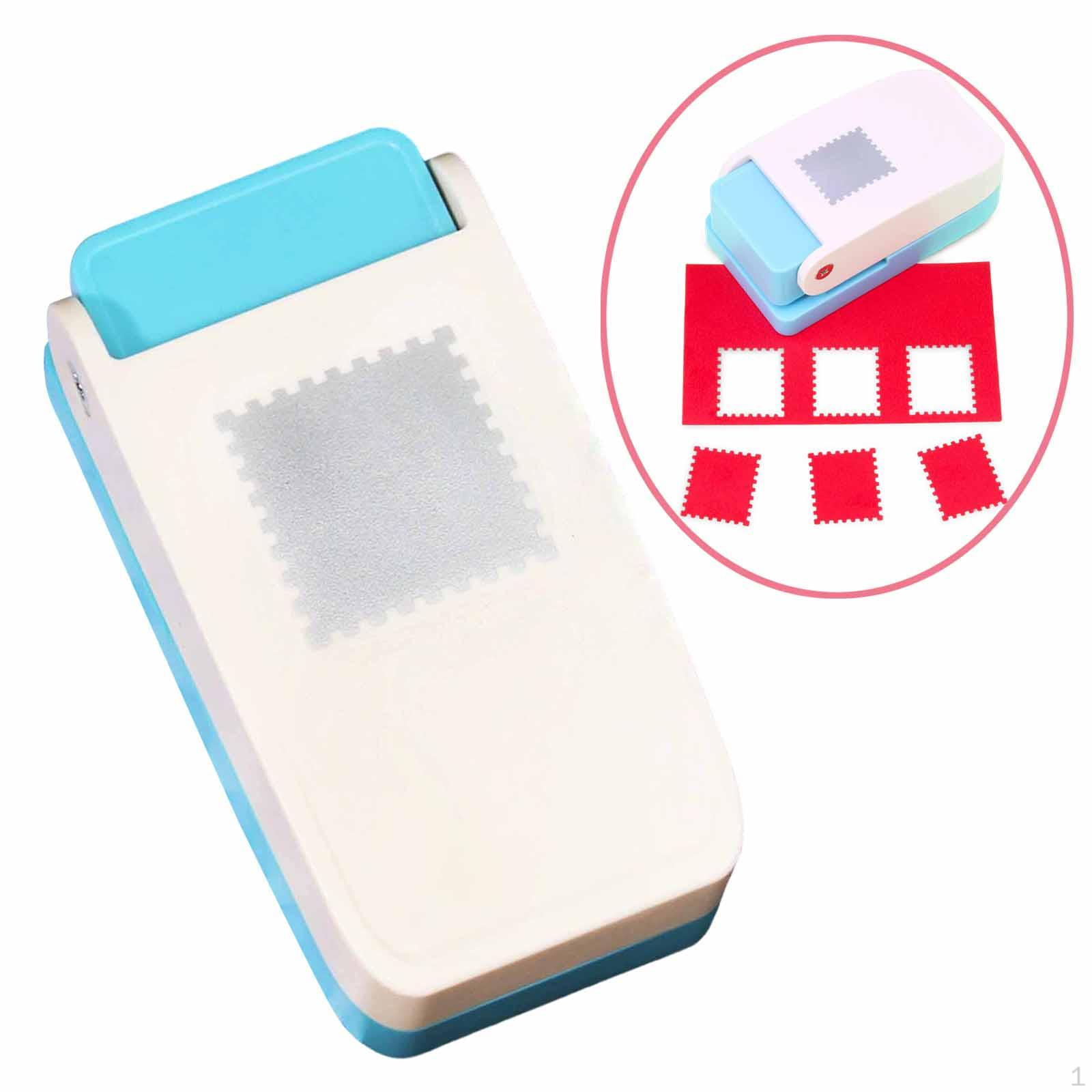 

Card Making Punch for Creative Cards, Decorative Punch, Border, Vintage Stamp, Manual Tool in PP And Square stamp