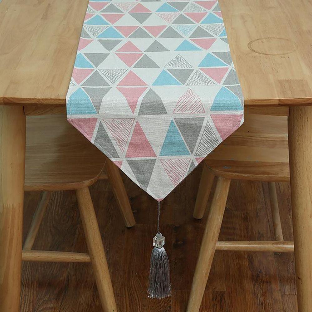 1Pcs 30x120cm 30x200cm Table Runner Boho Decor Tablecloth  Home Wedding Party Decoration