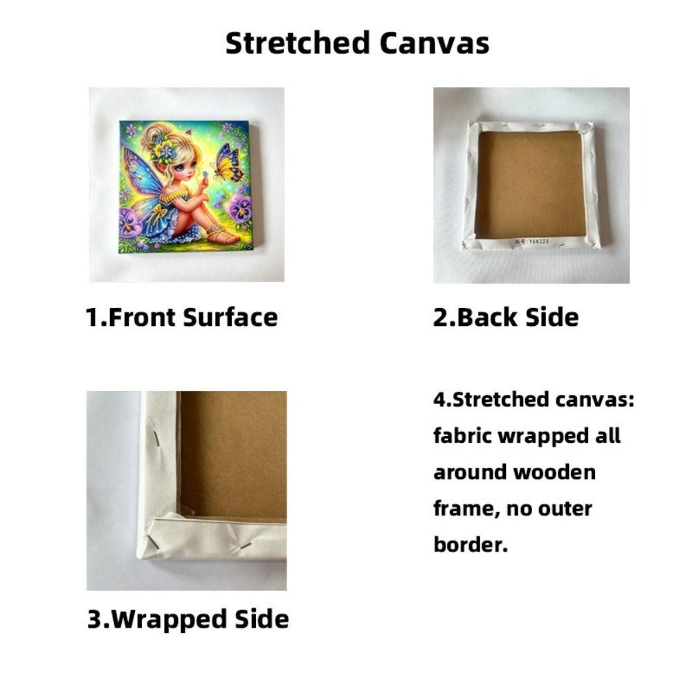 Wall Art Diamond Painting Kit Relaxing Activity DIY Craft Kit Christmas Holiday Decor