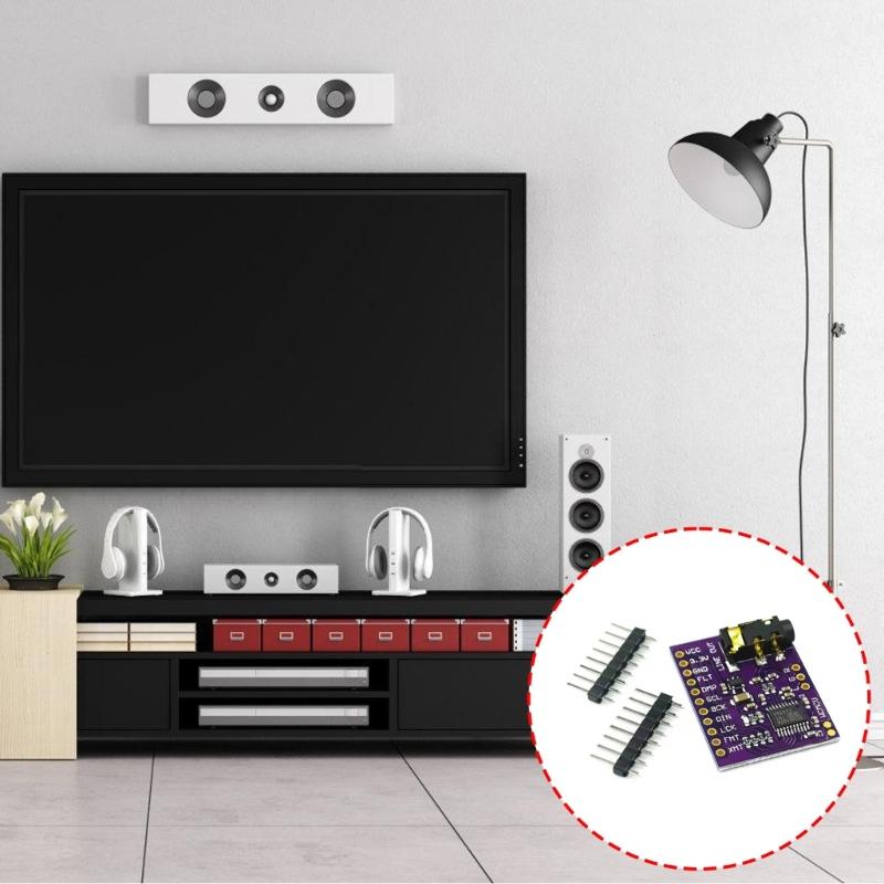 Compactly Digital Audios Converters Module I2S Interfaces Digital Decoders Module For Raspberry DIY Audios Projects