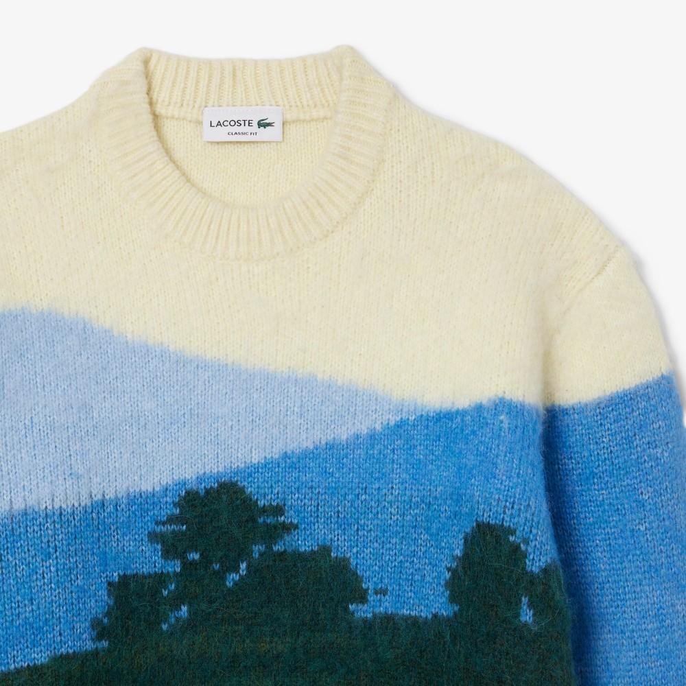 [Lacoste] Men's Holiday Jacquard Sweater AH5945-55N9IK