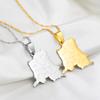 Anniyo the Congo Map With Cities Name Pendant Chain Necklaces DRC Kinshasa Jewelry Congolese  #271321
