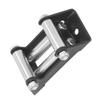 Winch Roller Fairlead Cable Guide 4 Way High Strength Roller Steel Fairlead 4500LB Roller Cable Guide