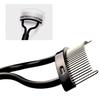 Delicate And Soft Metal Eyelash Brush Professional Beauty Makeup Beauty Uniform Powder Release Lash Separator Beauty Makeup Tool
