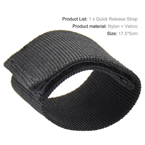 Diving Adhesive Strap Quick Release Meticulous Sewing Nylon Diving Fastener Tape Fixed Strap