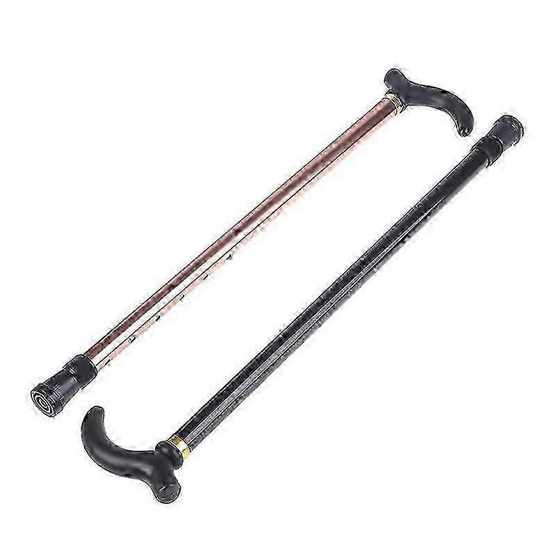 Ultra-Light Adjustable Aluminum Walking Stick for Seniors & Hikers - Anti-Slip Grip, 53-90cm, Portable Folding Trekking Pole