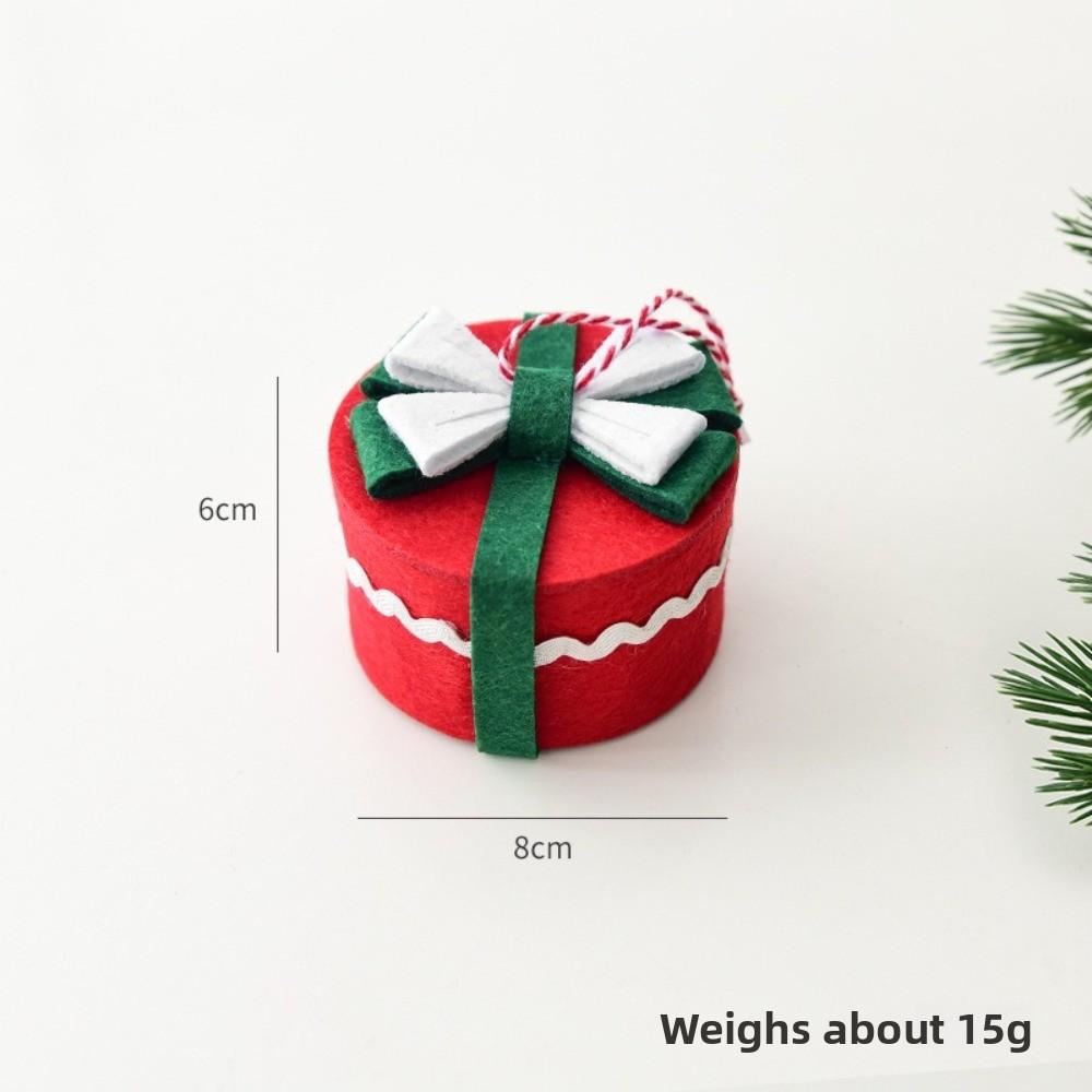 New New Year Gift Packaging Box Pendant Mini Creative Xmas Tree Charm Xmas Tree Ornament Merry Christmas