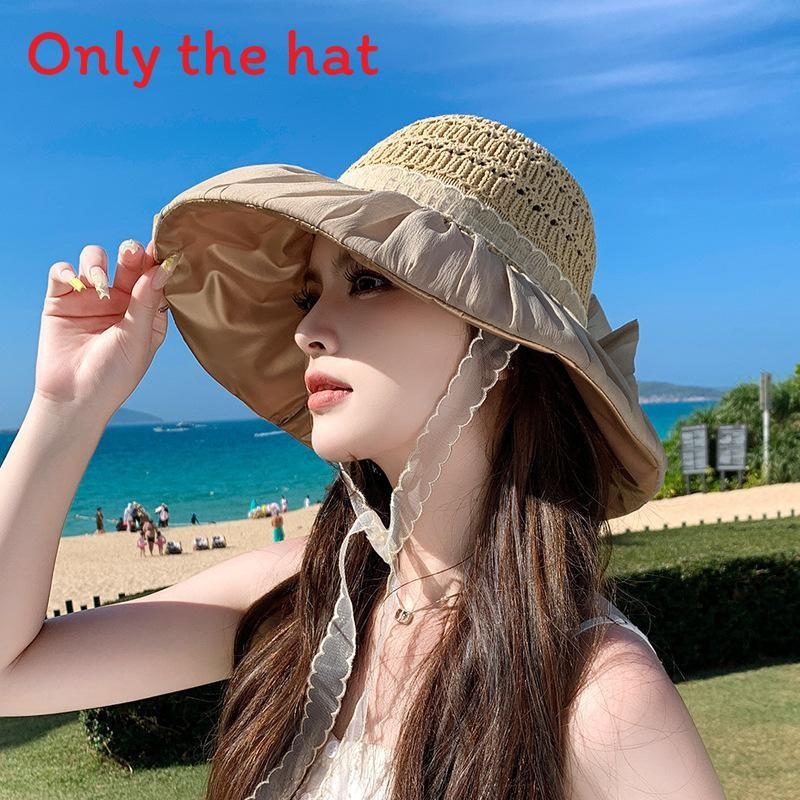Fashionable Wide Brim Fisherman Cap With Breathable Material For Summer Sunshade