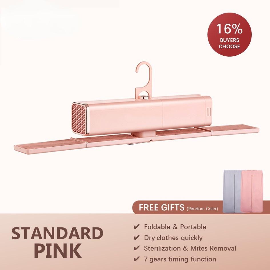 400W Folding Portable Clothes Hanger Shoe Dryer Clothes Sterilization Dryer Household Quick-heating Dryer 520x60x732mm