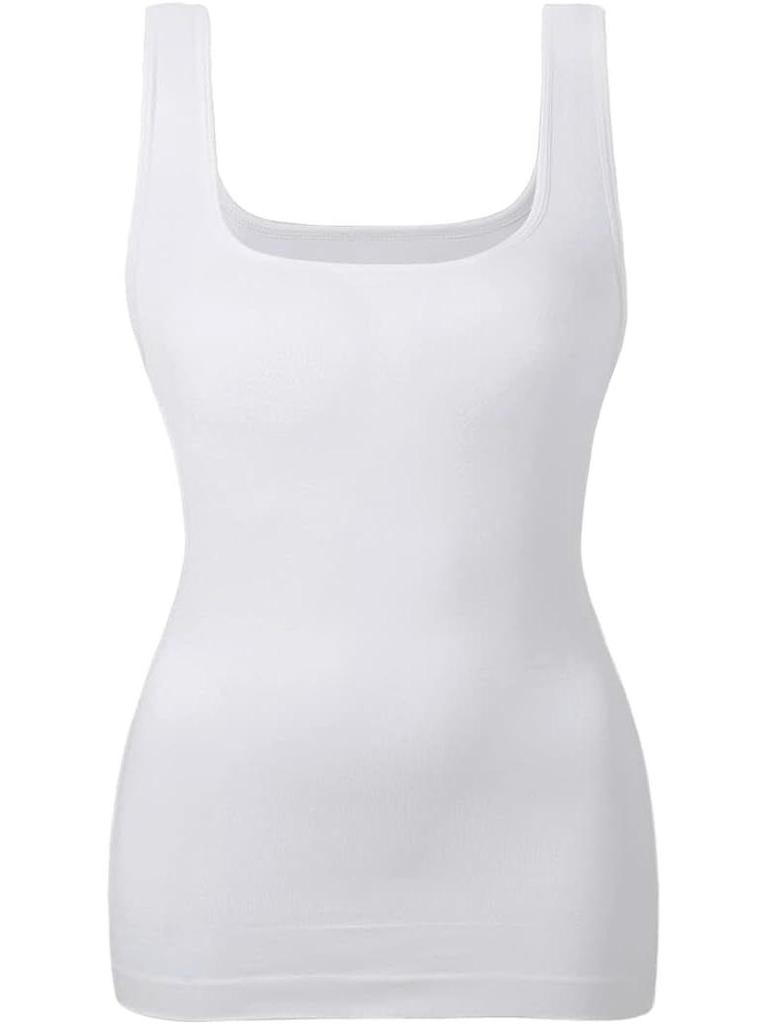 Dámské evropské a americké zeštíhlující kompresní tílko se čtvercovým výstřihem – Kontrola bříška, tvarování postavy, bezešvá vesta