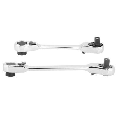 Klucz zapadkowy mini 1/4" Metalowy klucz dynamometryczny Odporny na zużycie Klucz imbusowy Narzędzie do naprawy samochodów 107/130mm