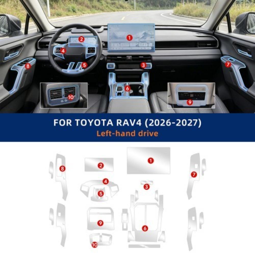 TPU iekšējās aizsargplēve priekš Toyota RAV4