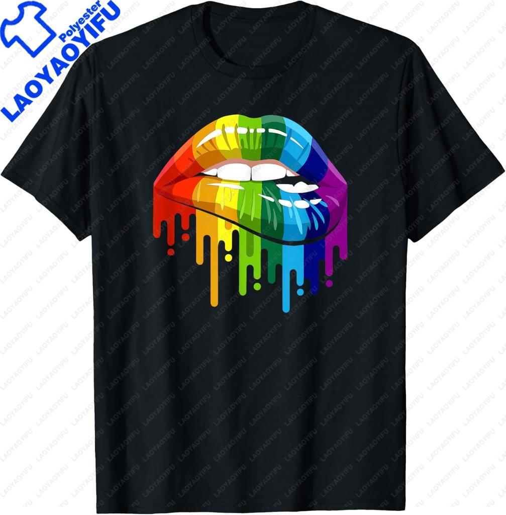 Funny Lesbian Pride Flag Not A Phase T-Shirt Personalized Clothing Short Sleeve Camisas Streetwear