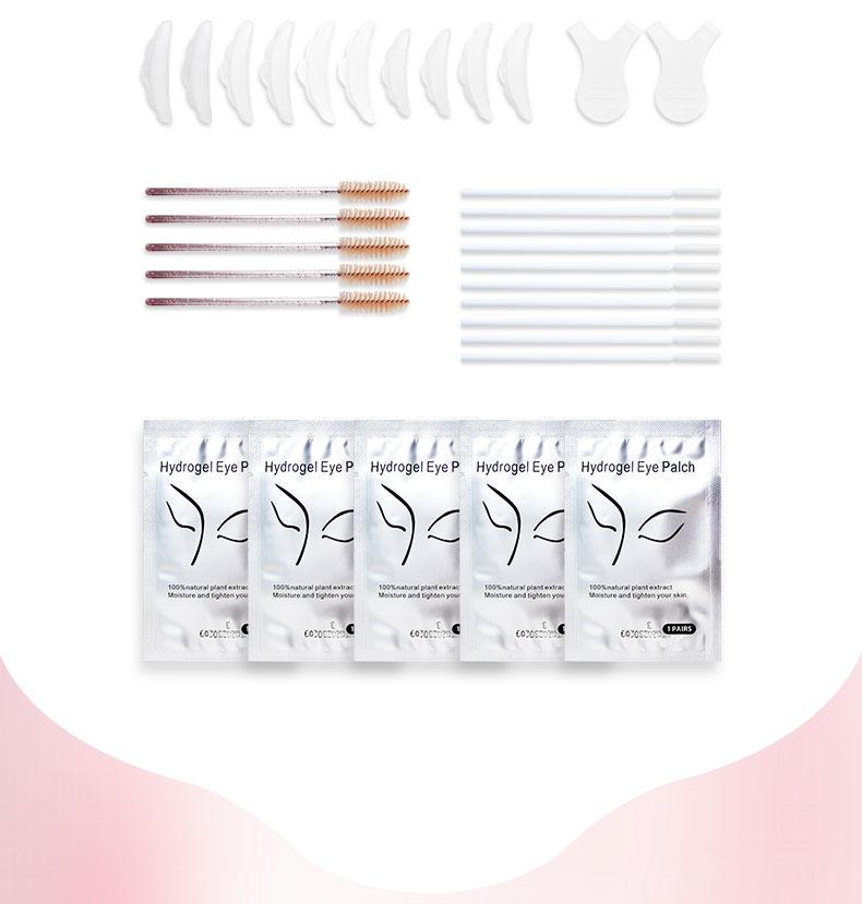 Custom Professional Keratin Eye Lashes Lifting Perming Set Premium Lash Lift Kit and Eyelash Brow Kits