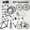 1:10 Scale Simulation Bike Model Kit Retro Mini 28 Big Bar Bicycle  For Exhibits