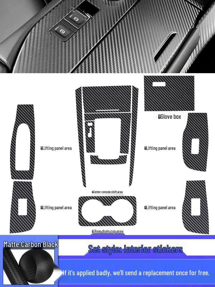 2020-21 Mazda CX30 Kohlefaser Armaturenbrett Schutzfolie