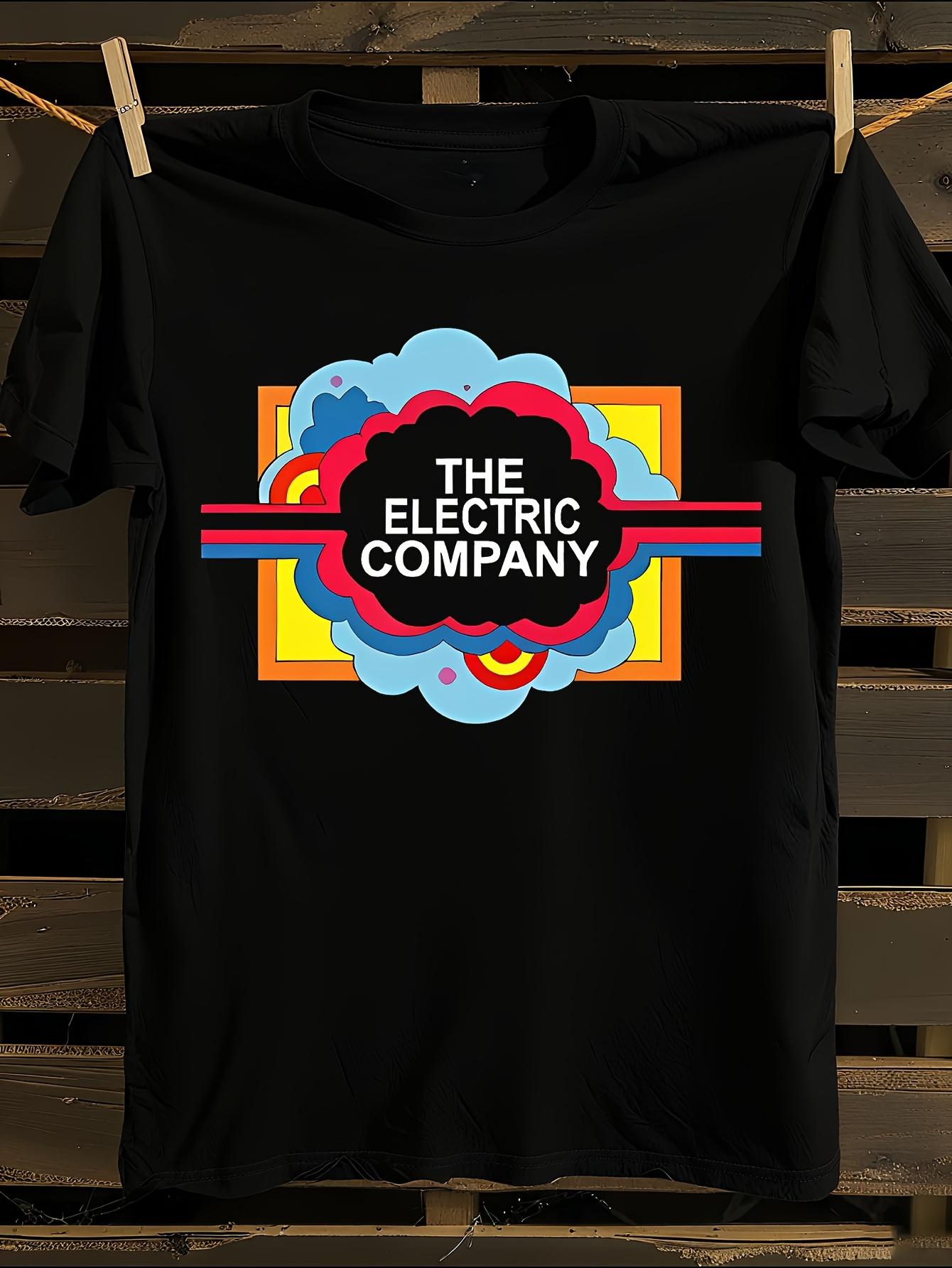 The Electric Company TV Show Black T-shirt L