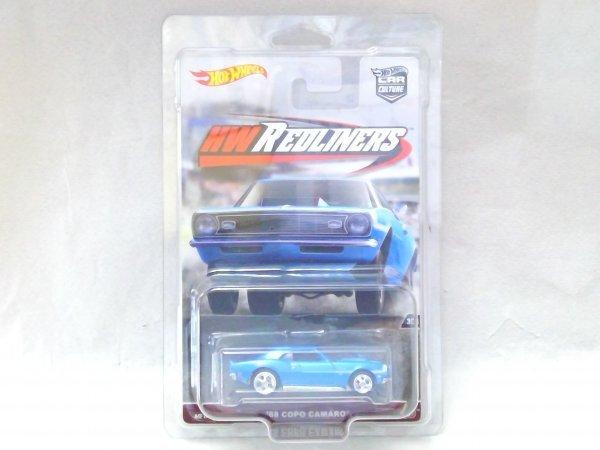 Hot Wheels COPO CAMARO REDLINERS CAR CULTURE '68